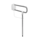 Barre d'appui relevable en Inox brossé