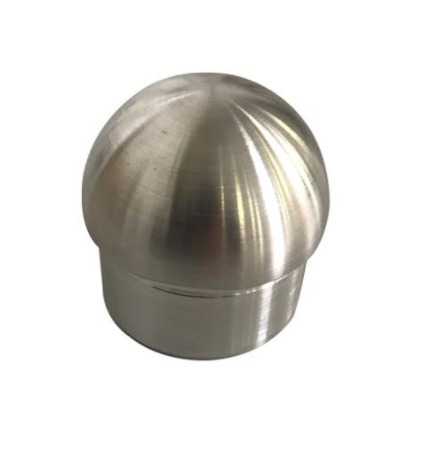 [5480075] Bouchon demi-rond ou plat pour main courante INOXI  (Plat)