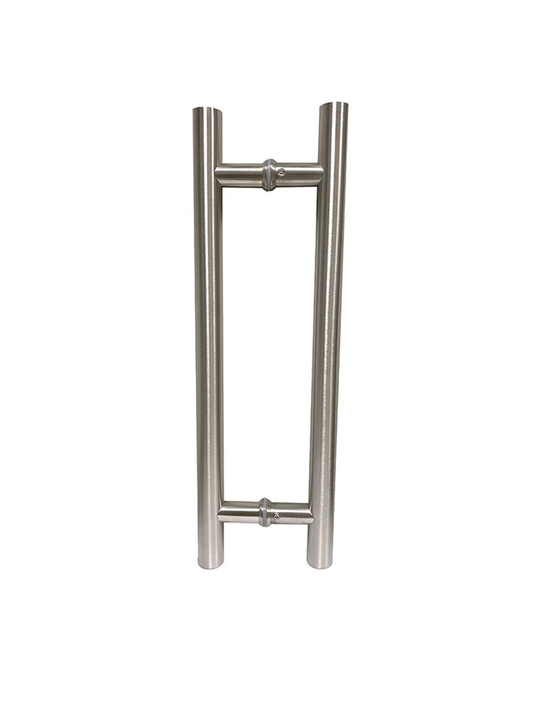 [6880240] Poignée de porte en inox bâton de maréchal 300 à 500 mm simple  (30 cm)