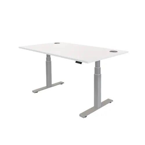 [8009987] Plateau blanc pour bureau réglable  (120 cm x 80 cm)
