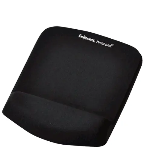 [8010112] Tapis de souris avec repose-poignet Mousse  (Noir)