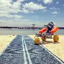 Tapis d'accès enroulable 