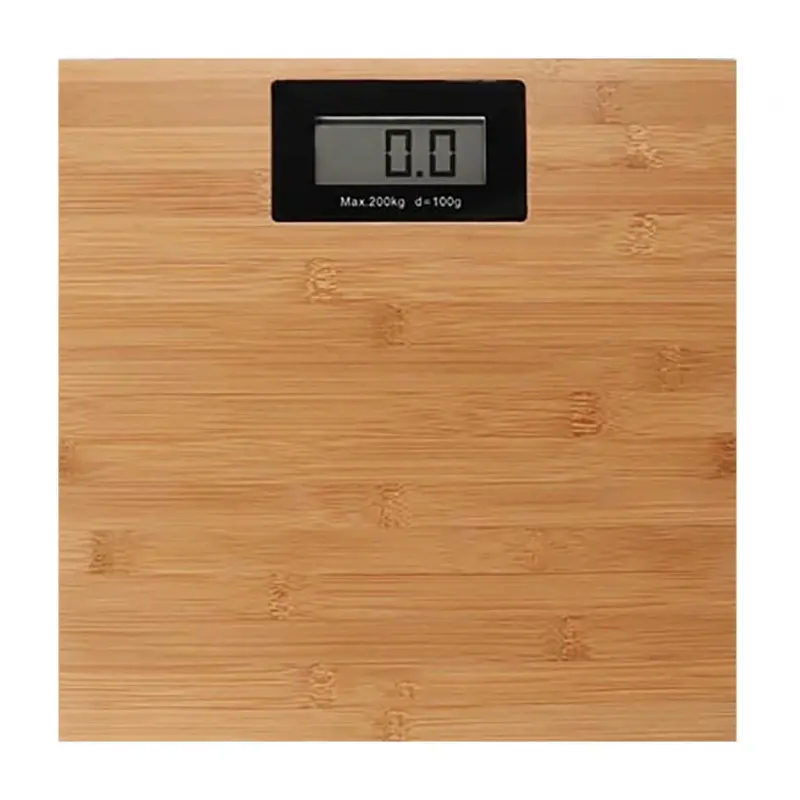 [H6280007] Pèse-personne bambou digital jusqu'à 200 kg