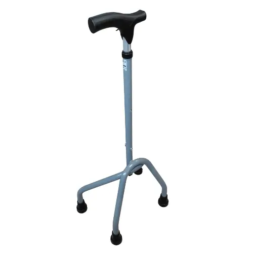 [H6380179] Canne Quadripode Stabilité Max (Gris pastel)