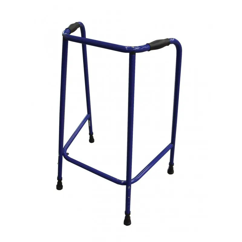 [7000016] Déambulateur - Cadre de marche Fixe XL Renforcé (Bleu)