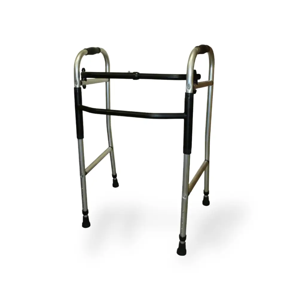 [7000018] Déambulateur - Cadre de marche Polyvalent Pliant (Adulte)