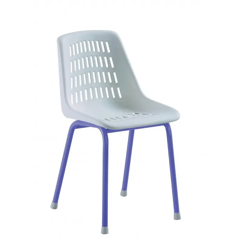 [7000140] Chaise de Douche Compacte sans Accoudoirs (Bleu pastel)