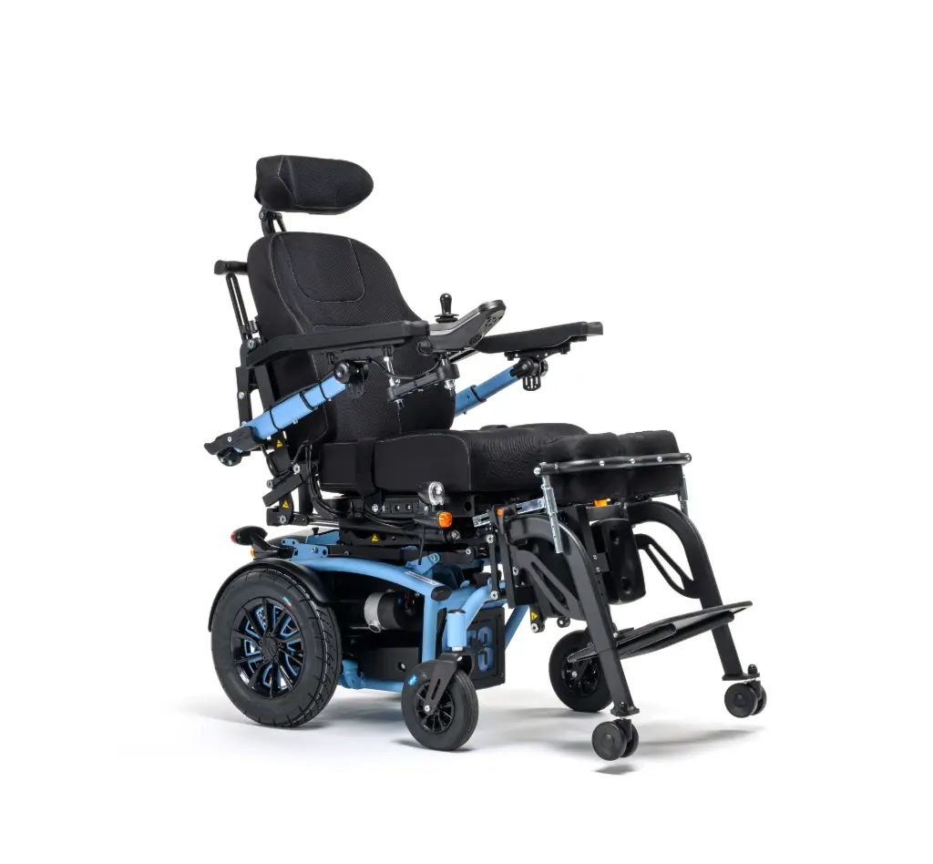 [7000277] Fauteuil Électrique Verticalisateur et Inclinable (40 cm, Vert)