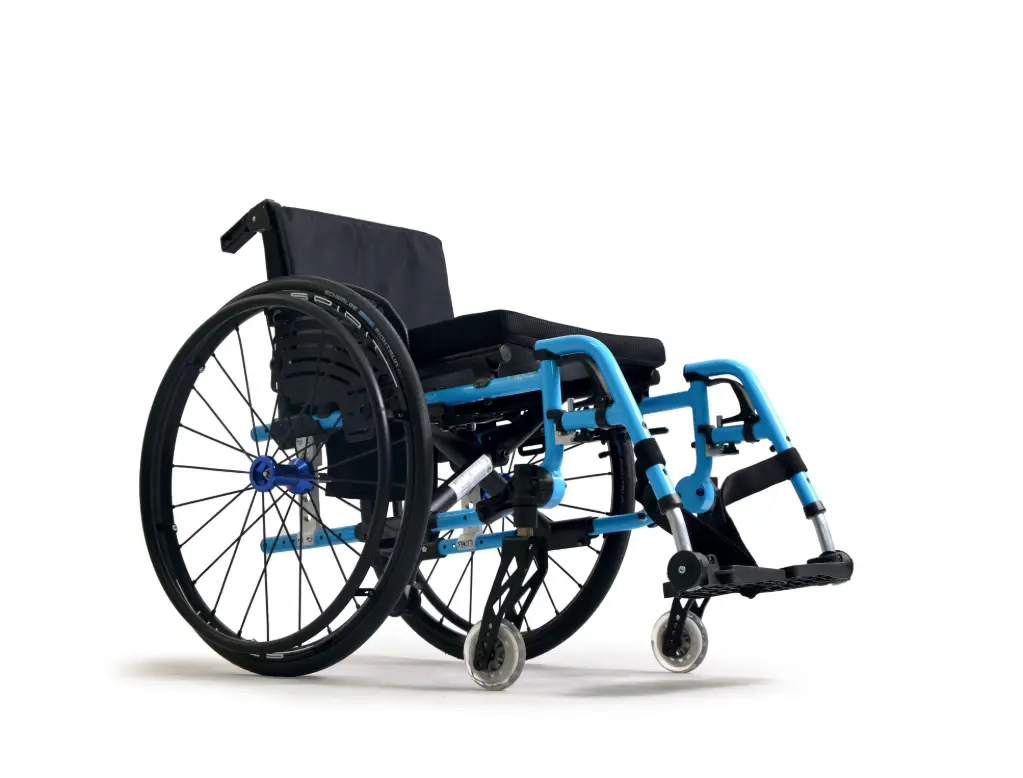 [7000670] Fauteuil Roulant Manuel Ultraléger Réglable – Confort & Performance Active (50 cm, Vert Clair)