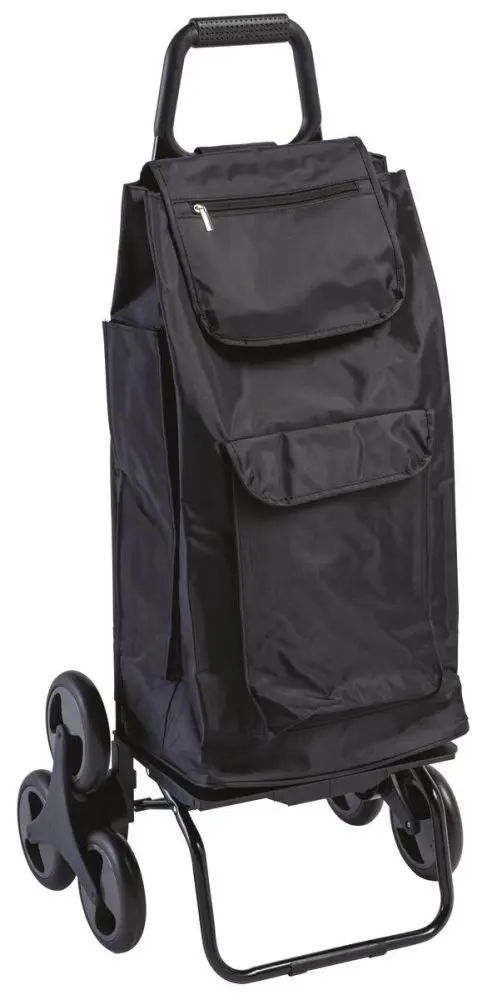 [7000803] Chariot de Courses à 6 Roues  (Rouge)