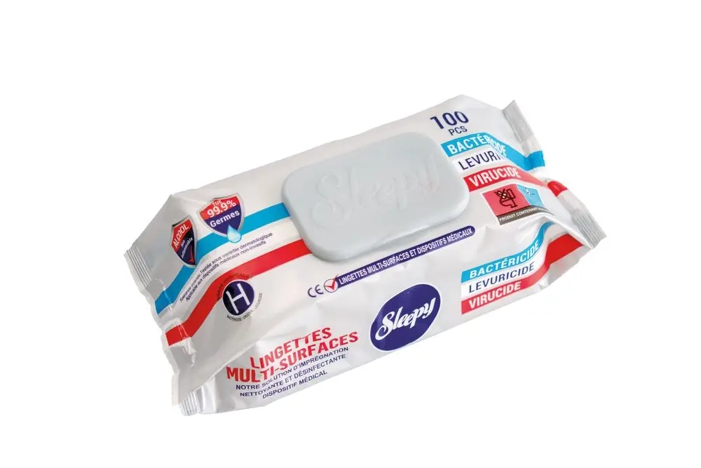 [7000892] Lingettes Nettoyantes & Désinfectantes 