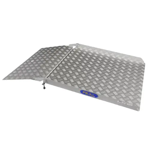 [3180246] Rampe de Passage pliable en aluminium L (125+45x75 cm)