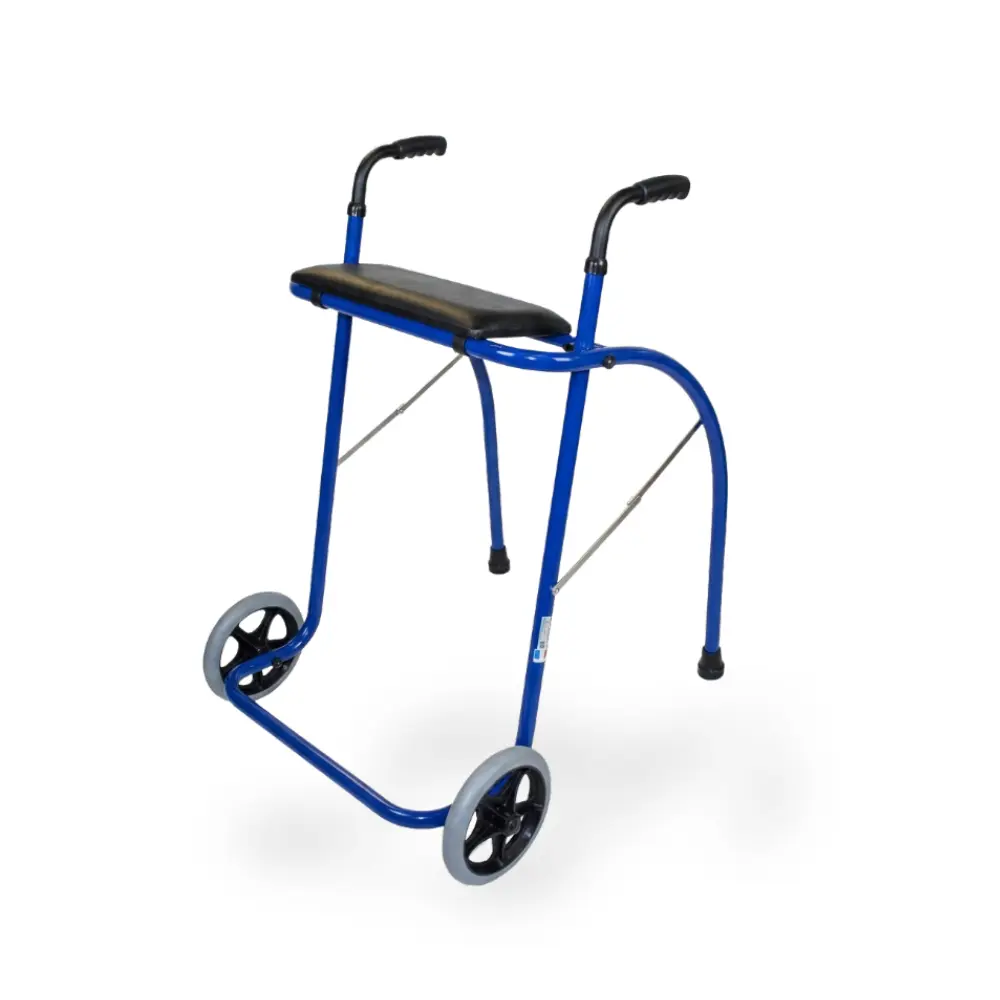 [H7000034] Déambulateur 2 roues avec siège Taille XL