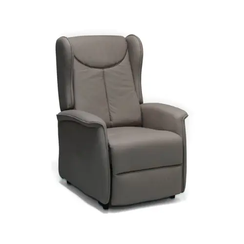 [7007034] Fauteuil Releveur Confort Tête 2 Moteurs (Taupe)