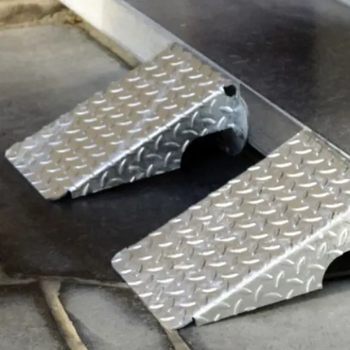 [3180187] Petite rampe d'accès trottoir acier galvanisé