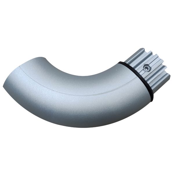 [5480047] Embout retournant au mur pour main courante intérieure MALI en aluminium anodisé