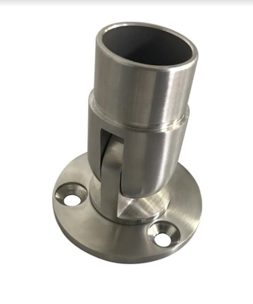 [5480066] Platine articulée pour départ mural INOXI