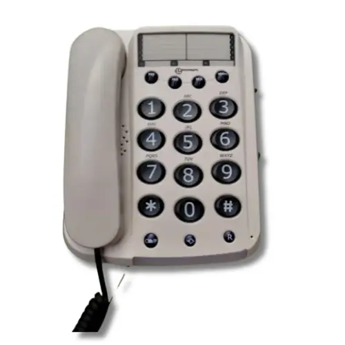 [6280005] Téléphone larges touches et son amplifié