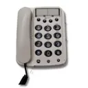 Téléphone larges touches et son amplifié