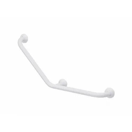 [6880018] Barre d'appui coudée 135° Color - Blanc