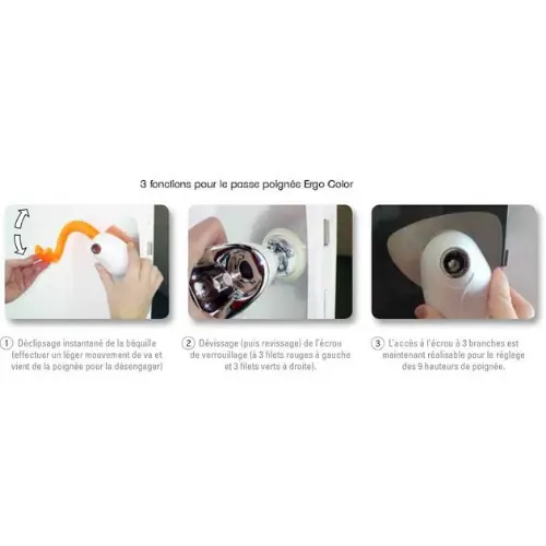 [6880100] Passe pour poignée ULNA