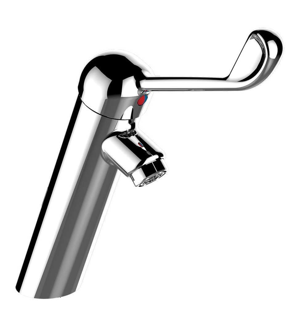 [6880184] Mitigeur adapté PMR - commande avec coude sans vidage