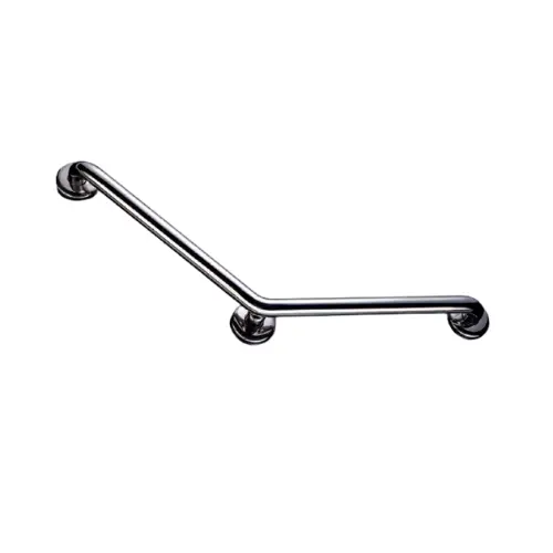 [6880194] Barre d'appui coudée 135° acier inoxydable 3 points