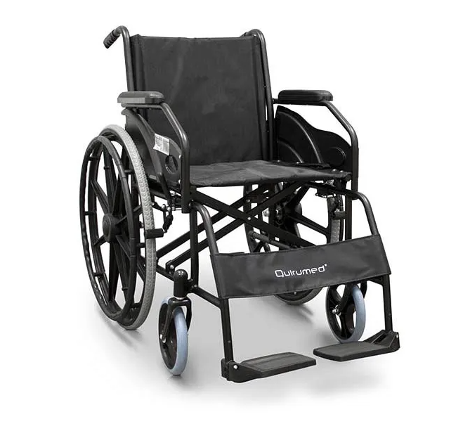 [6880218] Fauteuil roulant easy noir en acier taille 46