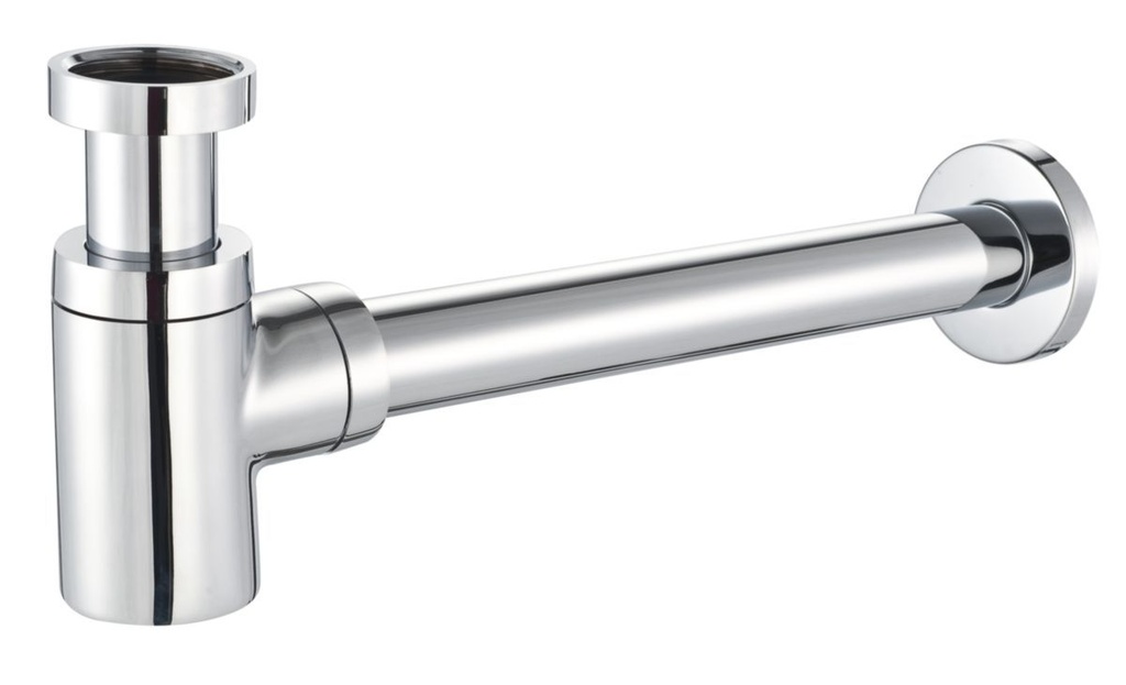 [6881167] Siphon Design en laiton chromé rond