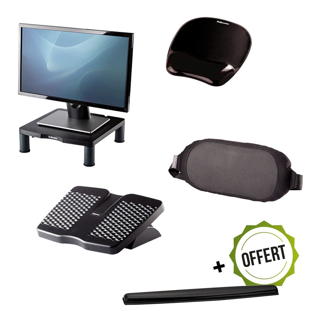 [8009975] Pack ergonomie en Télétravail support écran